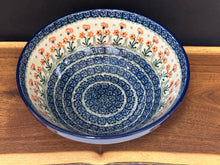 Load image into Gallery viewer, Bowl, Nesting 9&quot; W - Peach Spring Daisy
