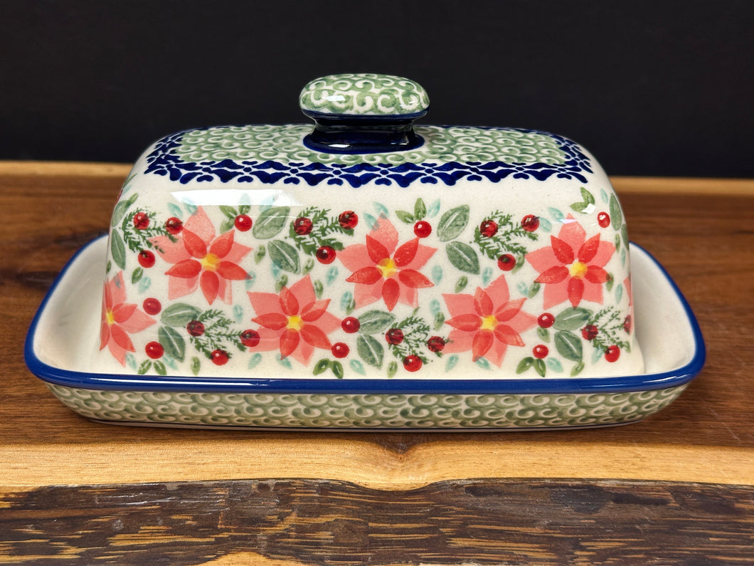 Butter Dish - Tickled Pink