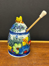Load image into Gallery viewer, Honey Pot, Unikat Bright Floral
