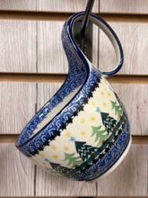 Load image into Gallery viewer, Bowl, Loop Handle Soup - Christmas Trees
