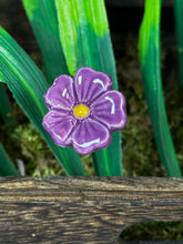 Load image into Gallery viewer, Flower, 1 Pc. - Mini Primula on 8” Wire Stem - Purple
