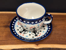 Load image into Gallery viewer, Mug, Soup 20 oz with Saucer - Purrfect Pals
