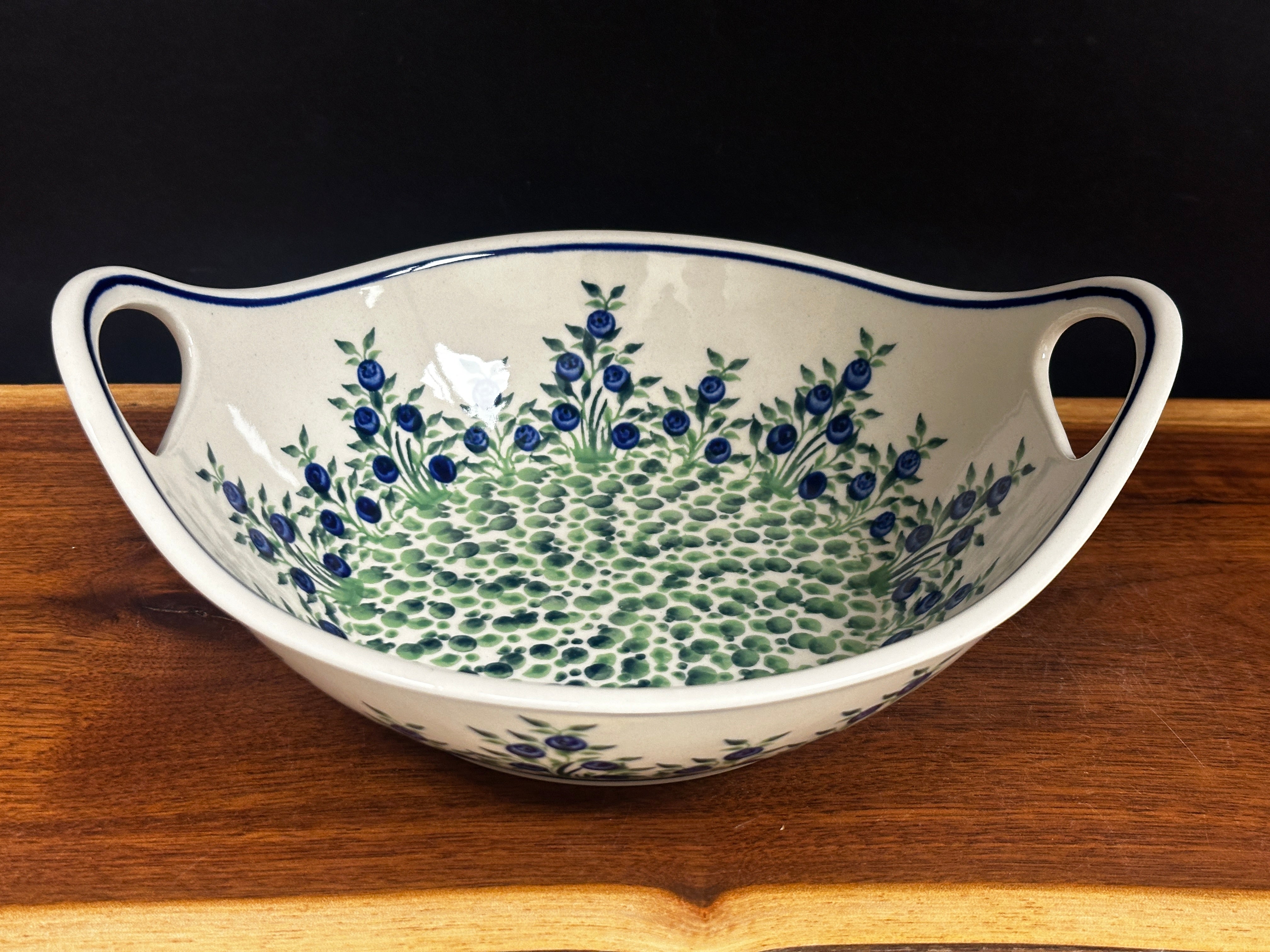 Bowl, Miska Serving 10" - Berries on the Vine