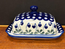 Load image into Gallery viewer, Butter/Cream Cheese Dish - Bleeding Hearts
