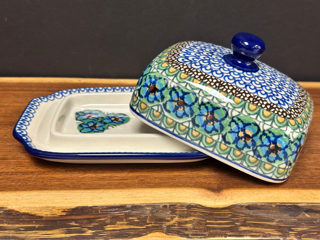 Butter/Cream Cheese Dish - U0151 Mardi Gras