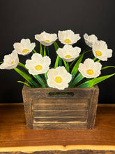 Load image into Gallery viewer, Flower, 1 Pc. - Large Hibiscus on 11” Wire Stem - White
