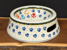 Load image into Gallery viewer, Pet Bowl, Large - Paw Prints
