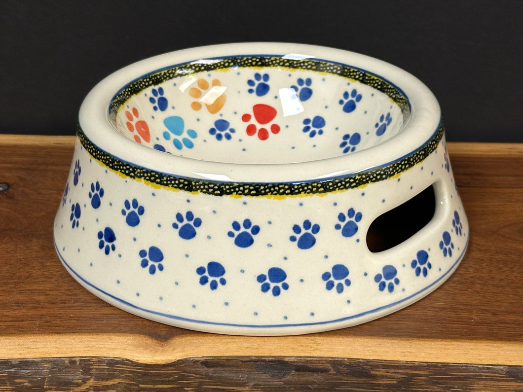 Pet Bowl, Large - Paw Prints