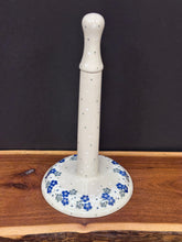 Load image into Gallery viewer, Paper Towel Holder, Pre-owned - Blue &amp; Gray
