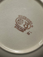 Load image into Gallery viewer, Plate, Salad Pre-owned - Evergreen Trees &amp; Snowflakes

