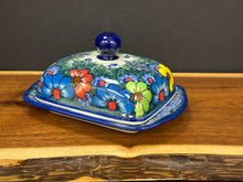 Load image into Gallery viewer, Butter Dish, Wide Kalich - Bright Floral
