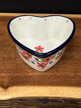 Load image into Gallery viewer, Bowl, Heart Shaped Ramekin 4&quot; x 4&quot; - Poppy Seed
