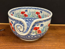 Load image into Gallery viewer, Yarn Bowl - Red Poppy Garden
