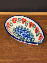 Load image into Gallery viewer, Spoon Rest - Red Pansy
