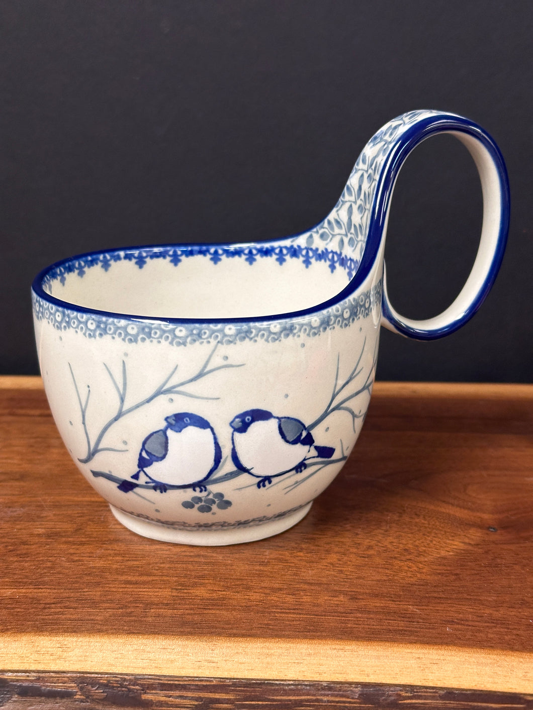 Bowl, Loop Handle Soup - U4830