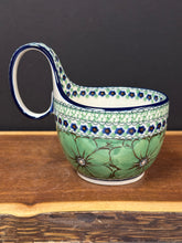 Load image into Gallery viewer, Bowl, Loop Handle Soup - U408A Chyla Green
