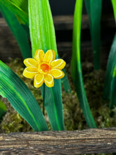 Load image into Gallery viewer, Flower, 1 Pc. - Mini Garden Marguerite Daisy on 8” Wire Stem - Yellow
