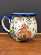Load image into Gallery viewer, Mug, Bubble 12 oz Kalich - Gingerbread House
