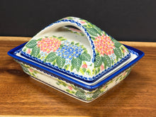 Load image into Gallery viewer, Butter Dish, Deep Kalich - Hydrangea
