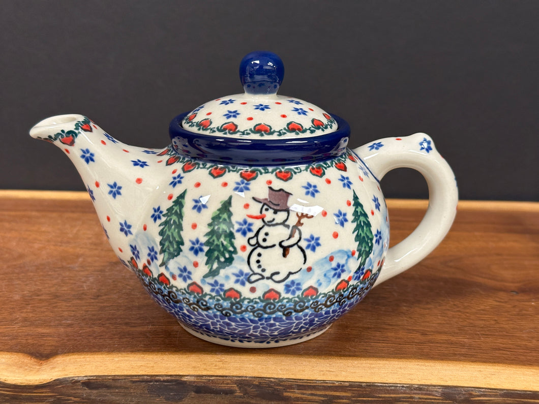 Teapot, 12 oz. - U4661 Snowmen