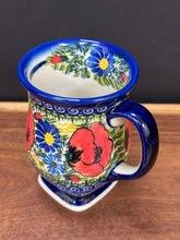 Load image into Gallery viewer, Mug, Pedestal 12 oz - Red Poppy
