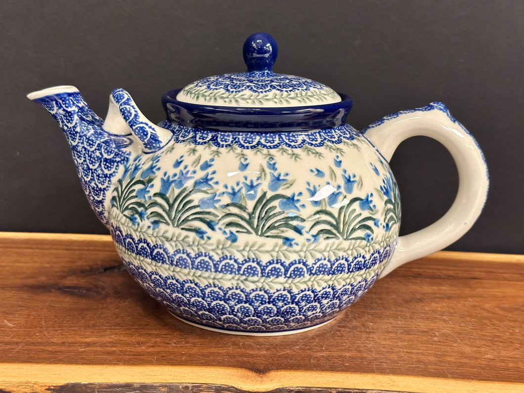 Teapot , 1.75 Qt - Blue Bells
