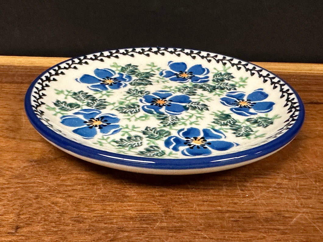 Coaster, 4.75” Over-sized/Wine - Morning Glory