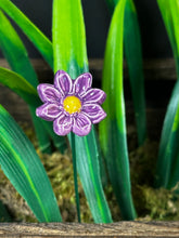 Load image into Gallery viewer, Flower, 1 Pc. - Mini Marguerite Daisy on 8” Wire Stem - Purple
