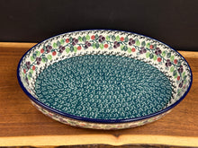 Load image into Gallery viewer, Baker, Oval 12" - 2 Qt. - Burgundy Berry  Green
