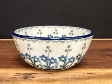 Load image into Gallery viewer, Bowl, Ice Cream 4.5" - Blue Spring Daisy

