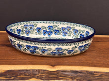Load image into Gallery viewer, Baker, Oval 9.5" - 1Qt. - Winter Viola
