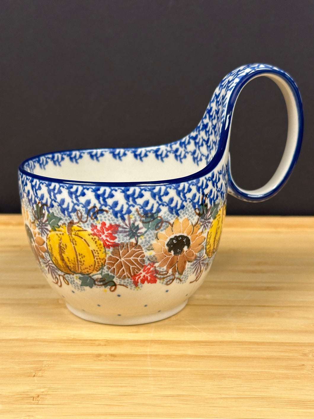 Bowl, Loop Handle Soup - U4741