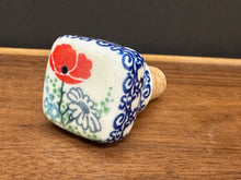 Load image into Gallery viewer, Wine Cork, Square - Red Poppy Garden
