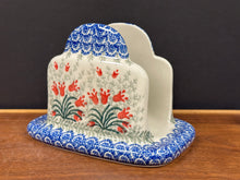 Load image into Gallery viewer, Napkin Holder, 4.75&quot; x 6.75&quot;L - Crimson Bells
