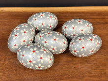 Load image into Gallery viewer, Eggs, 2&quot; Wooden Pysanky - Silver
