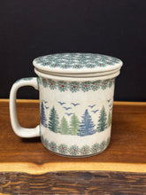 Load image into Gallery viewer, Mug, Tea w/Infuser - Colorado Blue Spruce
