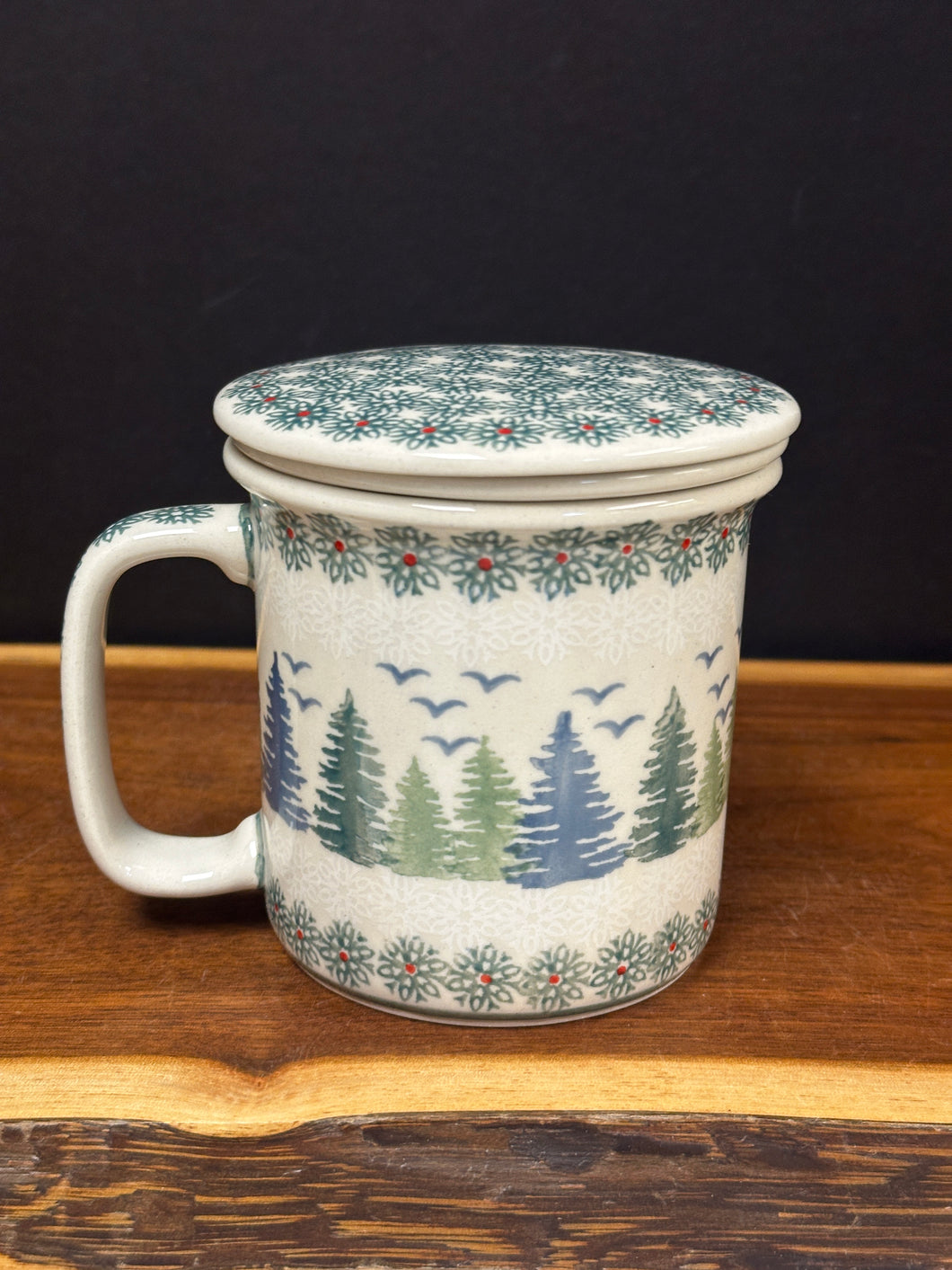 Mug, Tea w/Infuser - Colorado Blue Spruce