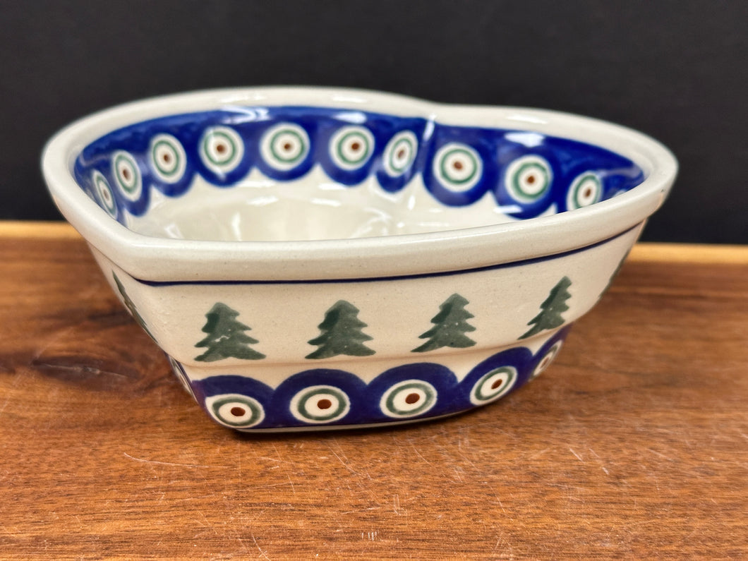 Bowl, Pre-Owned Heart Shaped 6