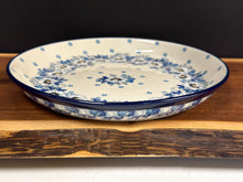 Load image into Gallery viewer, Plate, Rimmed 9.25&quot; - White Poppy
