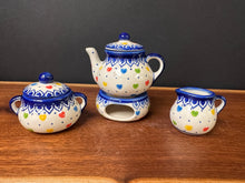 Load image into Gallery viewer, Miniature Tea Set - Pastel Hearts
