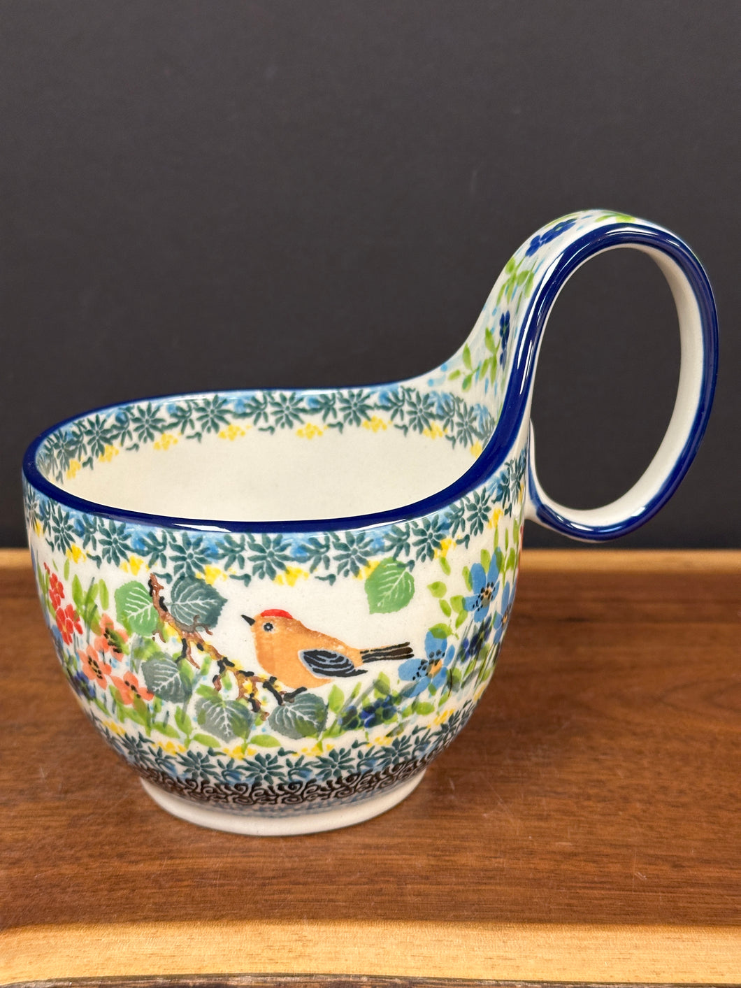 Bowl, Loop Handle Soup - U5098