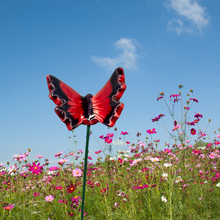 Load image into Gallery viewer, Butterfly on Wire Stem, Red
