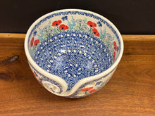 Load image into Gallery viewer, Yarn Bowl - Red Poppy Garden
