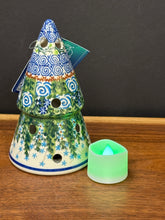 Load image into Gallery viewer, Tree, Luminary Kalich Cone 5.5” - Blue Rose
