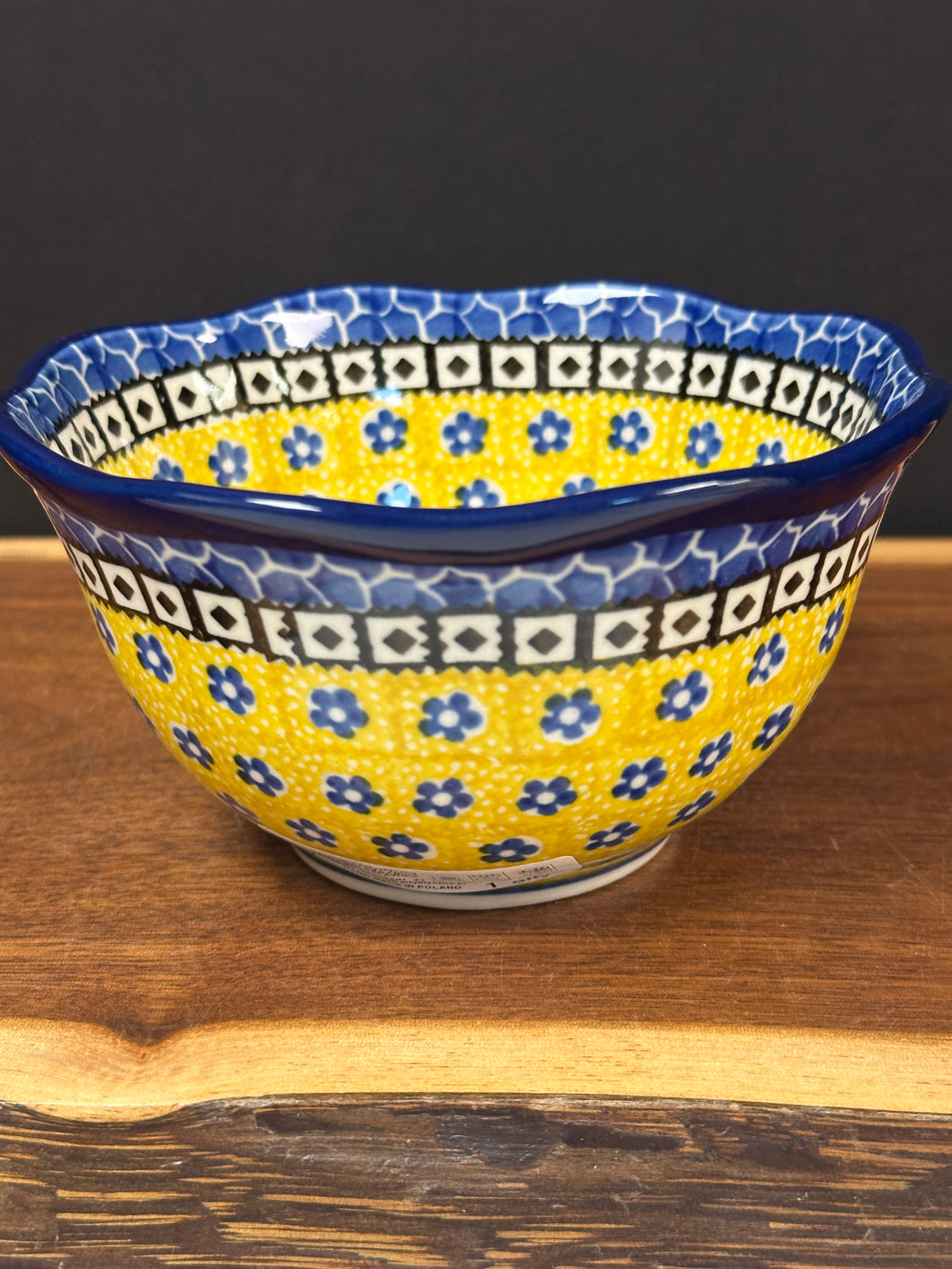 Bowl, Wavy Edge 5.75