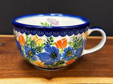 Load image into Gallery viewer, Mug, Latte or Soup - Peachy Purple Paradise

