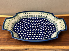 Load image into Gallery viewer, Platter, Pre-owned Rectangular Scalloped Edge - Pine Forest
