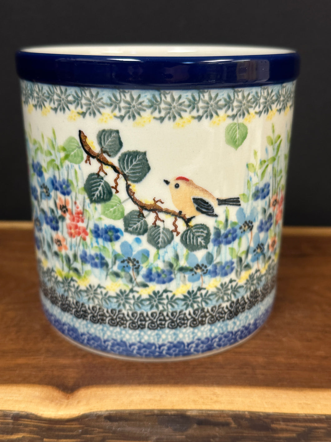 Wine Crock/ Utensil Holder 5.5