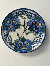 Load image into Gallery viewer, Clock, Made from a Pre-owned 9.5&quot; Dinner Plate - WR Unikat
