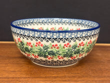 Load image into Gallery viewer, Bowl, Cereal/Soup/Salad 6.25" - Holly Berry
